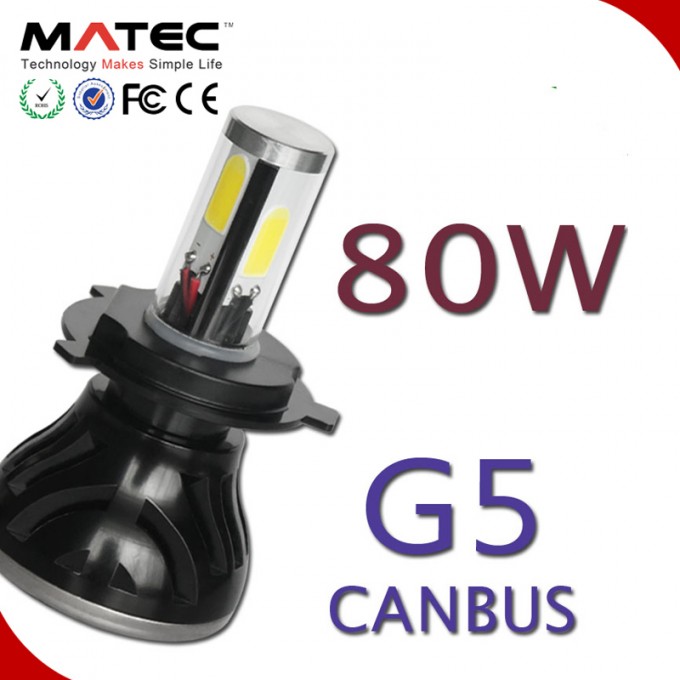 Auto Part for Car/Truck/Bus LED Headlight 6000k H1 H3 H4 H7 Headlight LED Bulb Image1
