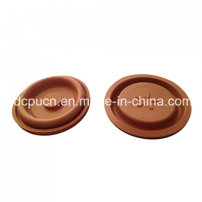Molded Black Disc Rubber Seal Pad / Valve Diaphragms Part for Pump Image1