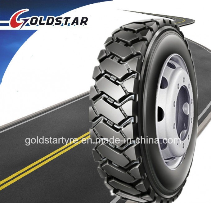 12r22.5 Top Quality All Steel Radial Vacuum Truck and Bus Tire Image1