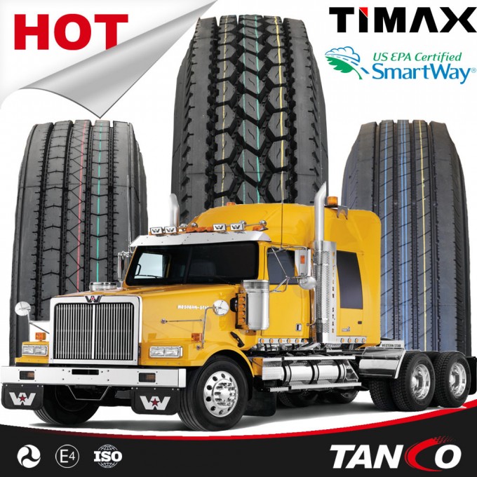 Us Low Profile Truck and Bus Tires with DOT and Smartway -J0105 Image1