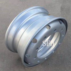 19.5X7.50 Tubeless Steel Truck Trailer Bus Wheel China Factory 19.5inch