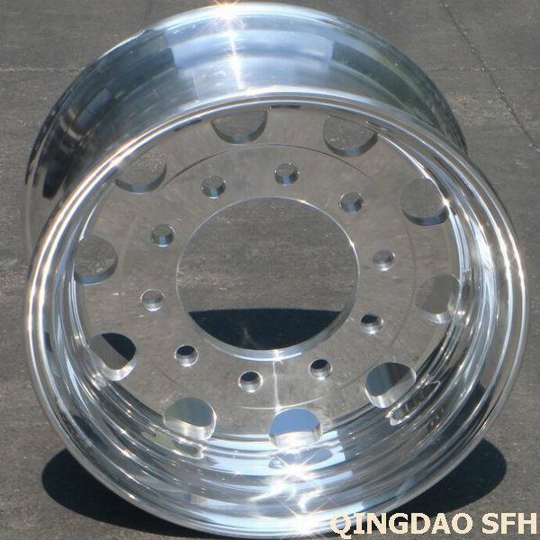 Bright Shine Forged Aluminum Alloy Truck and Bus Wheel (8.25X22.5, 9.00x22.5) Image1