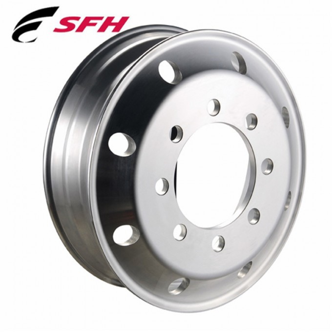 Customize Truck/Bus Used Forged Aluminum Wheel 22.5X9.00 Image1