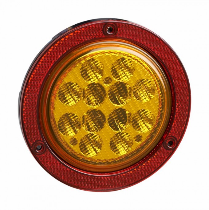 LED Truck Trailer Reverse Lights Bus Tail Back-up Lamp Image1