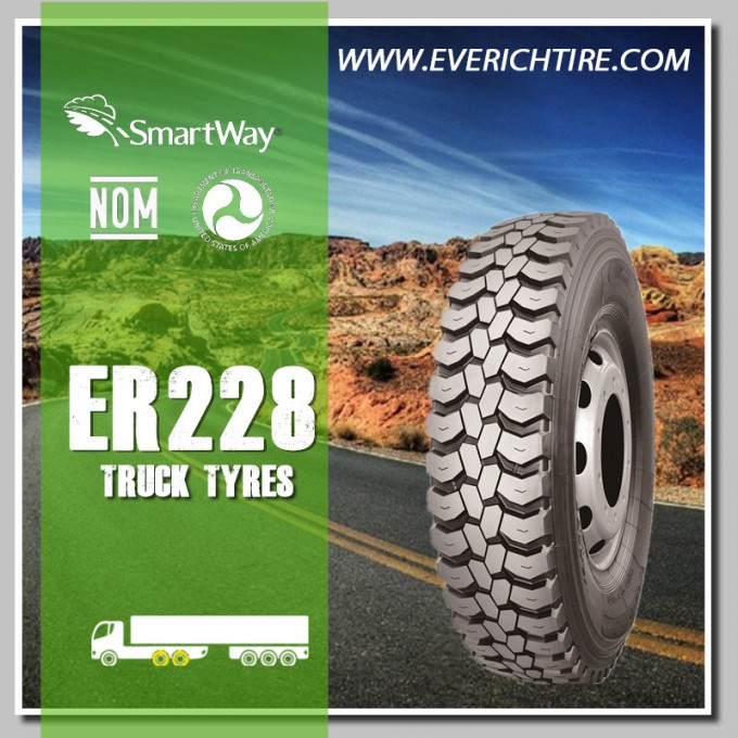 Everich Tire/ Chinese Most Competitive Truck Tyre/ Bus Tire Image1