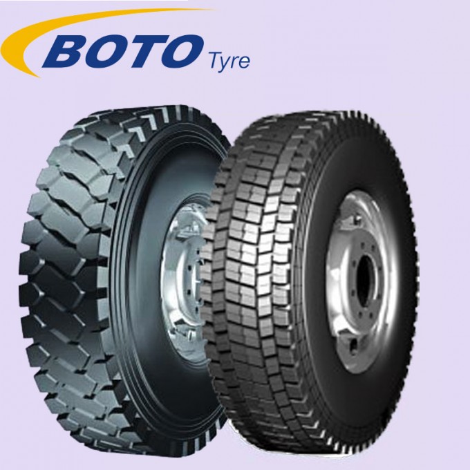 Boto Eced Brand Heavy Load Truck Bus Tire- Image1