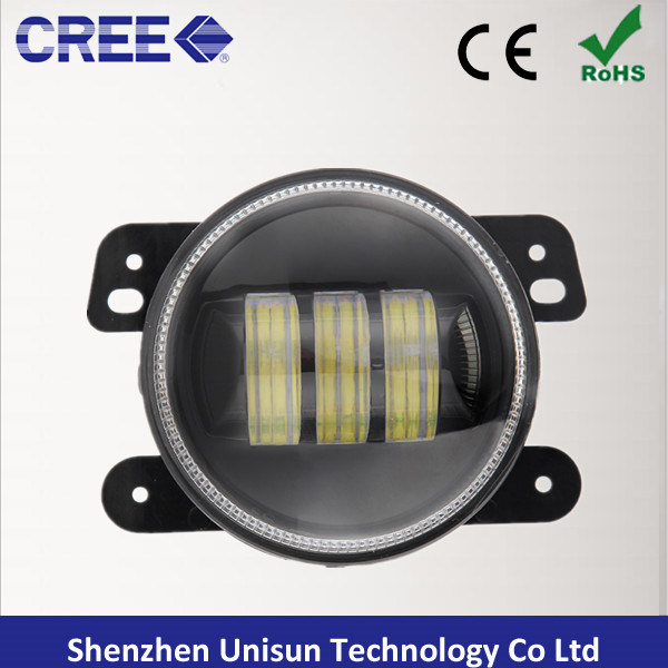 Newly 4" 18W 30W 12V-24V CREE LED Foglight for Motorcycle Image1