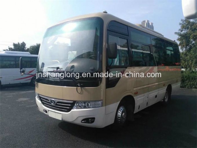 China 6.6m Euro 3 Rhd Bus with 20-26 Seats (Coaster type) Image1