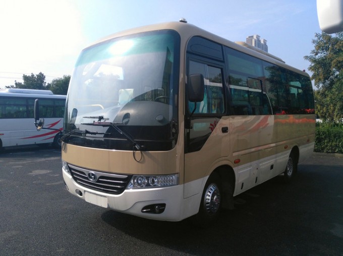 Chinese Low Price 25 Seats Toyota Coaster Image1