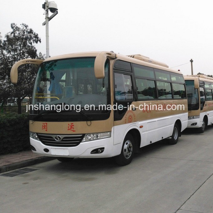 6m 22 Seats Bus with Yuchai Engine Image1