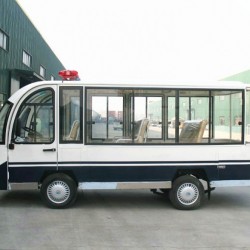China Electric Mini Bus/Car Electric Tram for Sale with Aluminum Hard Door, Eg6088kf