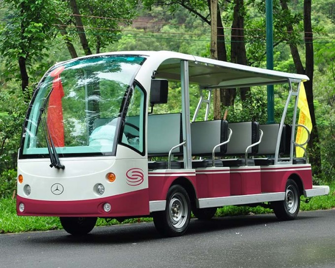 Electric 14 Passenger Sightseeing Battery Mini Bus (DN-14) Image1