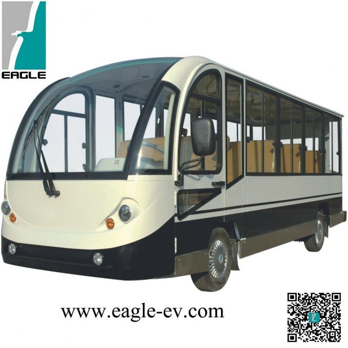 Electric Mini Bus, with Closed Hard Door, 14 Seats, CE Certificate Image1