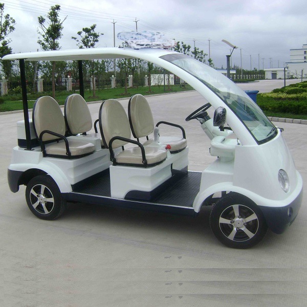Customized New Design 4 Seats Mini Electric Sightseeing Bus Image1
