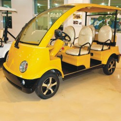 CE Certificated 4 Seaters Mini Electric Sightseeing Tourist Bus (DN-4)