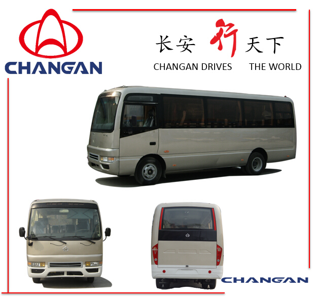 18-28 Seats MIDI Bus Mini Bus Coaster Bus Sc6728bl Changan Brand Image1