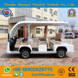 Mini 8 Seater Electric Sightseeing Car for Tourist with Ce Certifivate