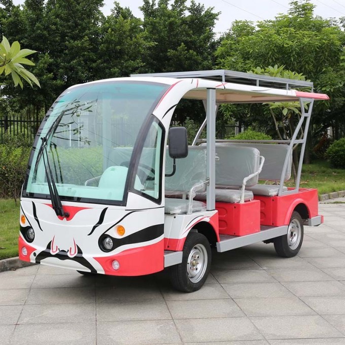 8 Seater Electric Mini Shuttle Bus for Sale (DN-8F) Image1