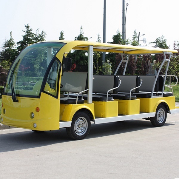 CE Approve 14 Seater Open Electric Shuttle Bus (DN-14) Image1
