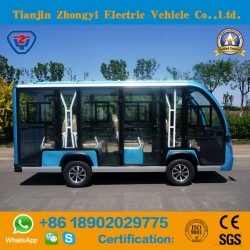 New Design 11 Seats Electric Shuttle Bus for Resort