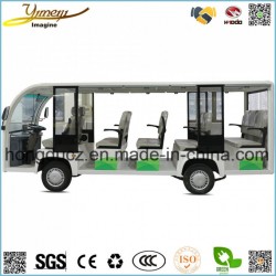 Powerful Motor Vehicle Electric Sightseeing Bus 14 Seats Passenger