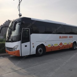 45-48seats 9.8m Front Engine Tourist Bus Coach Shuttle Bus