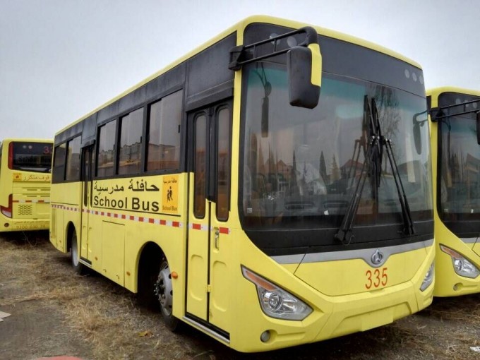 8.3m School Bus 40-50 Seats Best Selling Overseas Image1