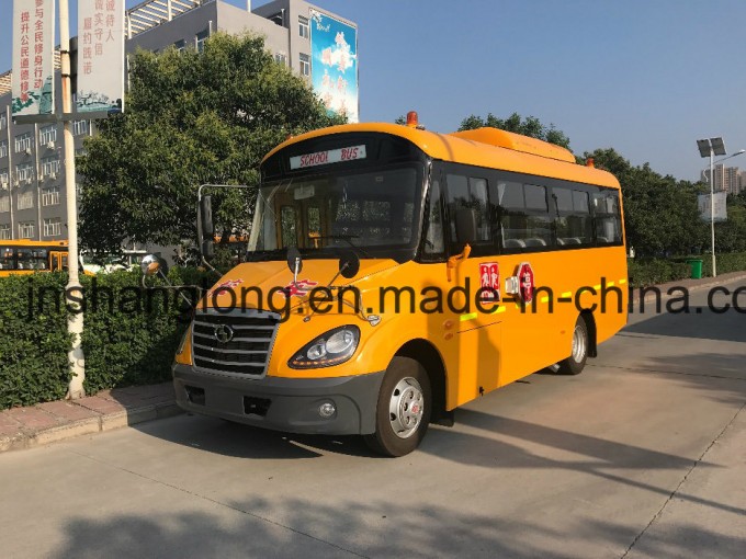 6.6m 23 Seats Euro-2 School Bus Image1