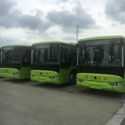 Classic Electric 10 Meters Bus Tourist Bus with Battery System