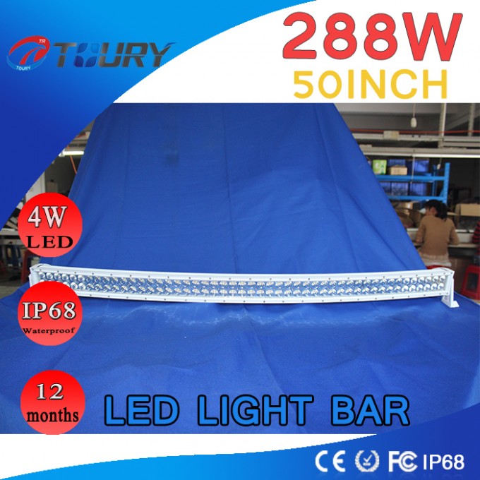 288W Auto LED Working Light Bar Offroad 4X4 Car Accessories Image1