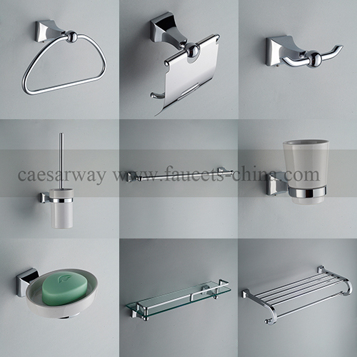 New Design Chromed Bathroom Accessories Image1