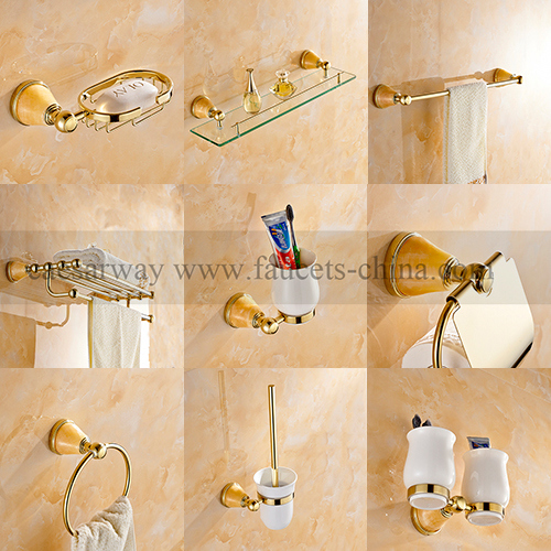 New Arrival Golden Bathroom Accessories Image1
