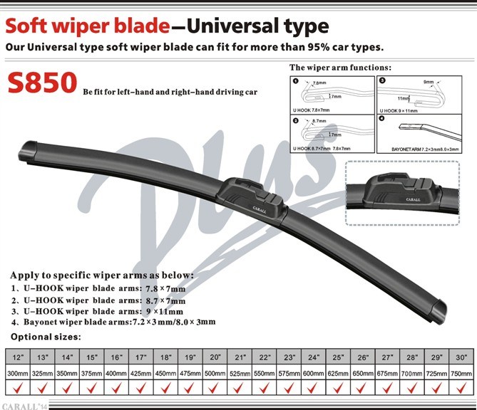 Car Accessories Bus Auto Wiper Blade Image1