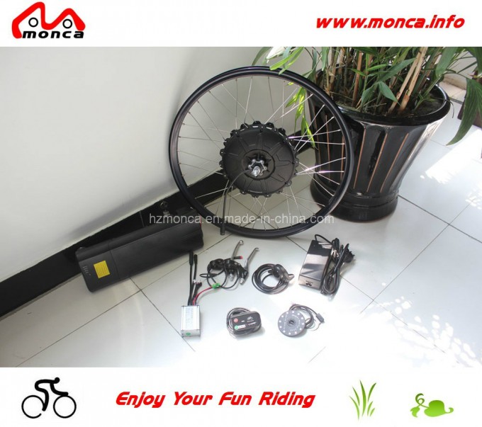 36V 26" 700c 28" Black Cassette 350W Rear Electric Bike Kit E Bicycle Kits Shimano Brand P Image1