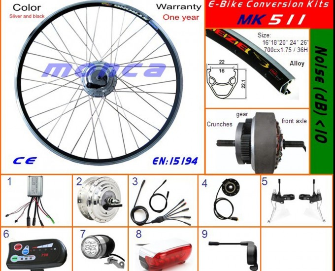 China Monca E Bike E-Bike Electric Bicycle Kits Cheap Price Brand Parts Shimano Kenda 8fun Rst Image1