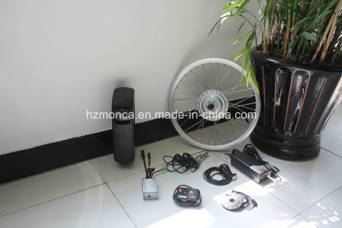 Powerful 250W 36V Gear Motor E Bike Kit/Part with Excellent 36V 10A Lithium Battery Image1