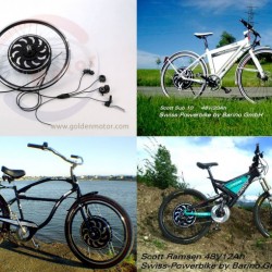 250-1000W Electric Bike Conversion Kit Programmable for