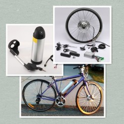 Electric Bicycle Kit 36V 250W Hub Motor Kit with 36V Lithium Battery