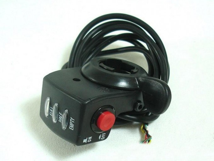 Ebike Electric Bike Moped Scooters Gas Thumb Twist Throttle Image1