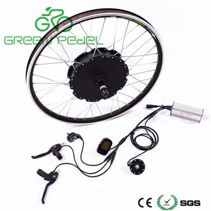 Green Pedel 48V 1000W Electric Bike Brushless Gearless Hub Motor Kit Image1