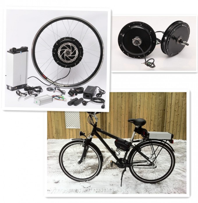 1000W Electric Power Bike Motor Coversion Kit Image1