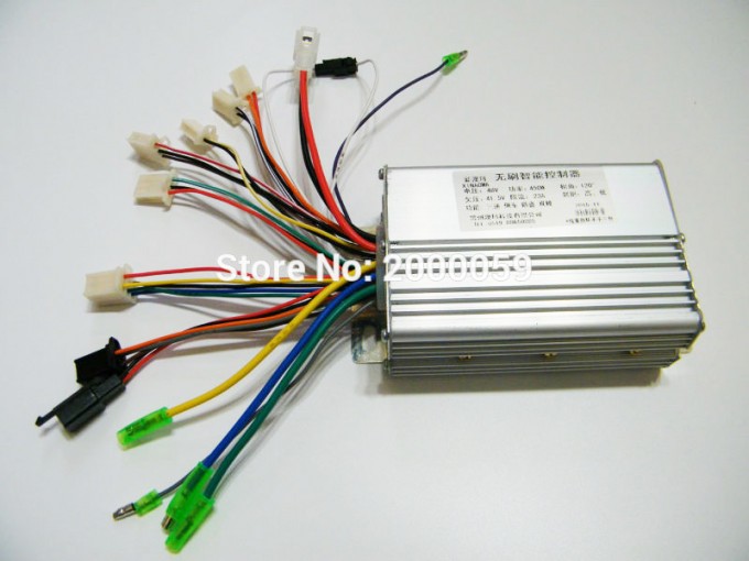 Brushless Electric Bike Controller 48V500W 30A Yk95 Image1