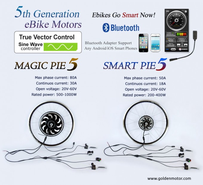 Golden Motor Electric Bike Conversion Kit 24V/36V/48V500W1000W Image1