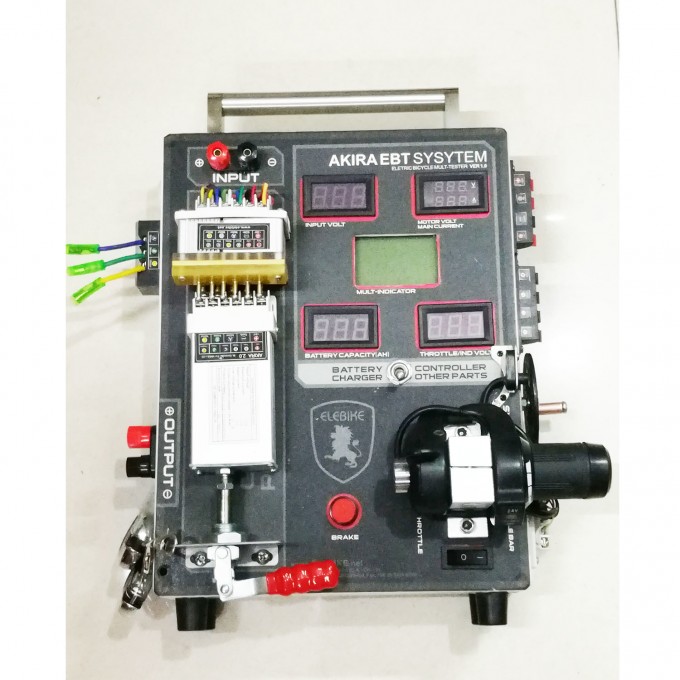 Electric Bike Multi Tester for Battery Capcity, Throttle, PAS, Throttle Bar, Controller, Brake Image1