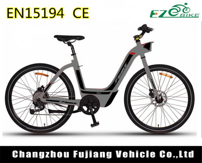 7 Speed Female New Hidden Battery 36V 250W Electric Bike Image1