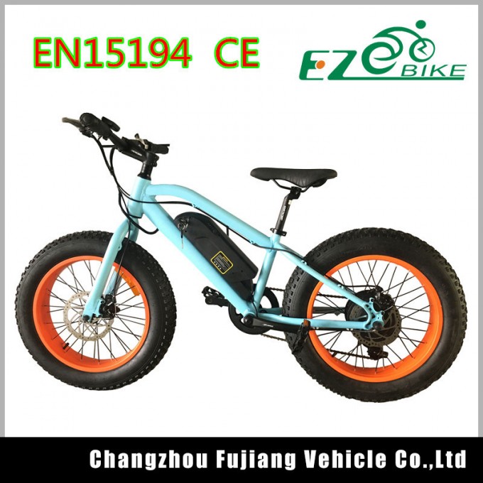 Mini Electric Chopper Bike with PAS and Disc Brake Image1