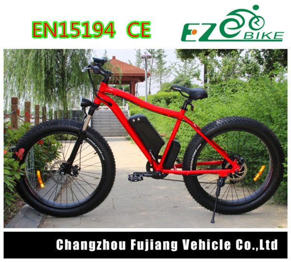 Powerful Full Suspension Electric Bike, Fat Electric Mountain Bike Image1