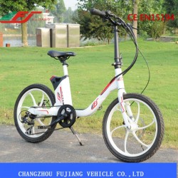250W Light Weight Female Electric Powered Bike
