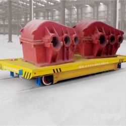 Pipe Industry Bays Rail Transport Bogie for Material Handling