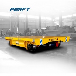 Battery Powered Electric Material Handling Transport Bogie on Rails